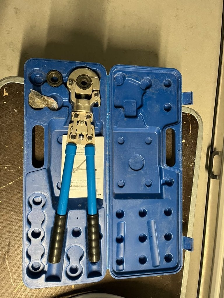 HAND PERSTANG INCLUSIVE PERSBEKKEN, Ophalen, Gebruikt