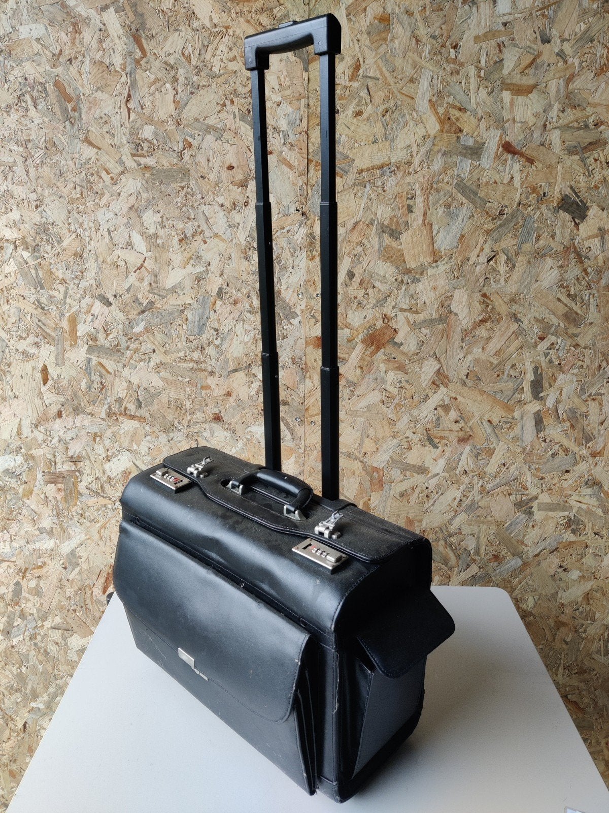 Pilotenkoffer trolley, Ophalen of Verzenden, Zo goed als nieuw, Hard kunststof, 50 tot 60 cm
