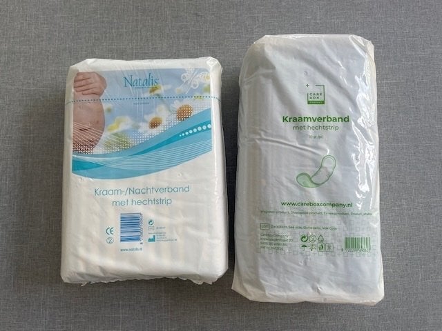 2 pakken Kraamverband met hechtstrip, Ophalen of Verzenden, Nieuw