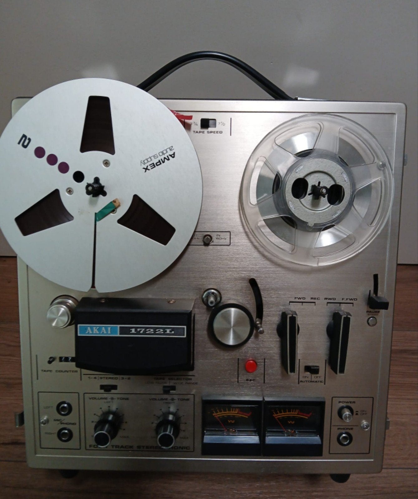 mooie AKAI 1722L in goede staat. Nagekeken., Audio, Tv en Foto, Bandrecorders, Ophalen of Verzenden, Bandrecorder