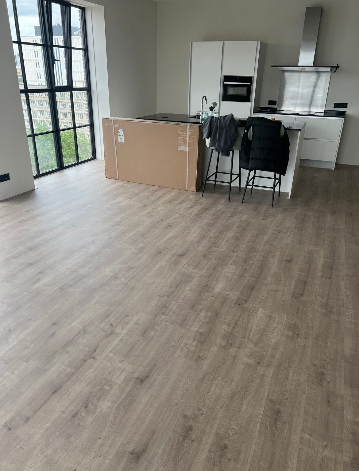 Laminaat leggen, Minder dan 25 mm, Eiken, Ophalen of Verzenden, Minder dan 200 cm