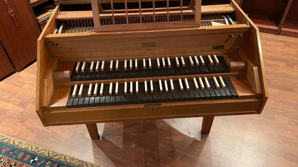Wittmayer Klavecimbel - 2 Manualen, Muziek en Instrumenten, Snaarinstrumenten | Klavecimbels, Gebruikt, Ophalen