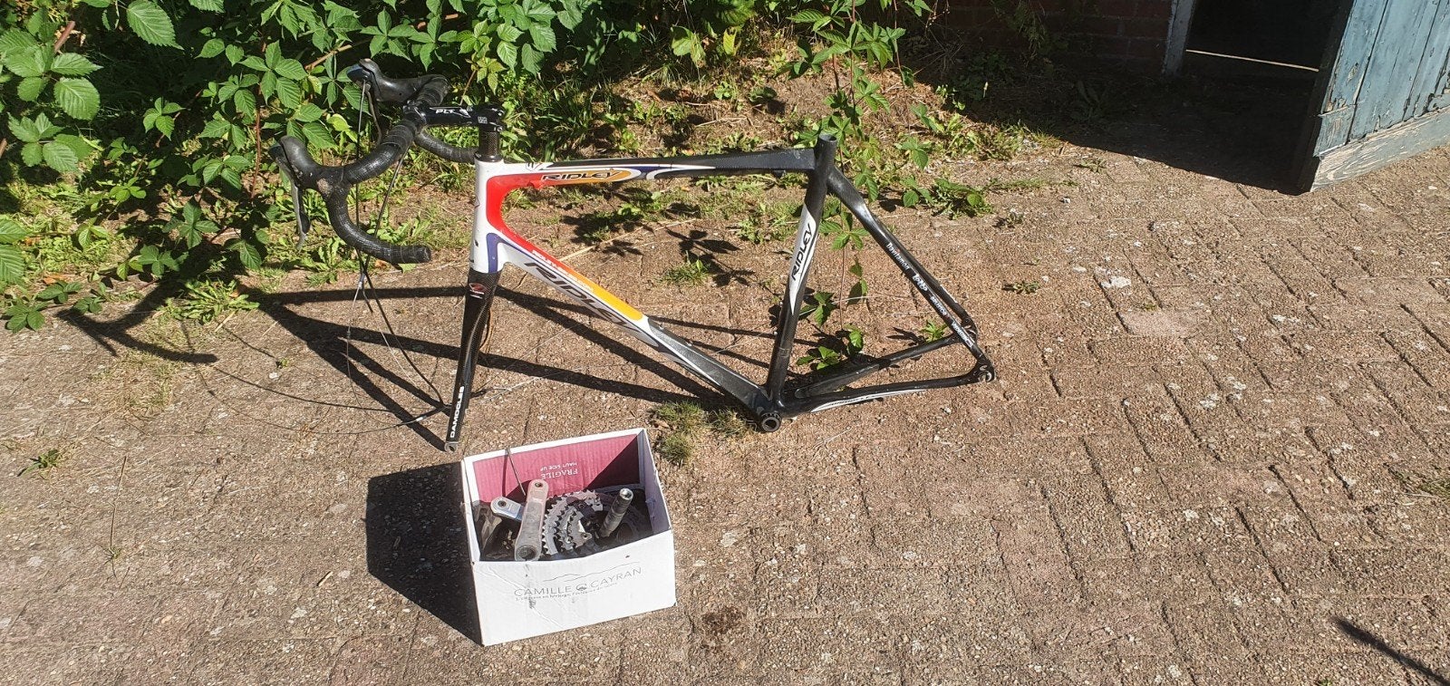 ridley fietsframe en onderdelen., Ophalen, Frame, Gebruikt, Ridley