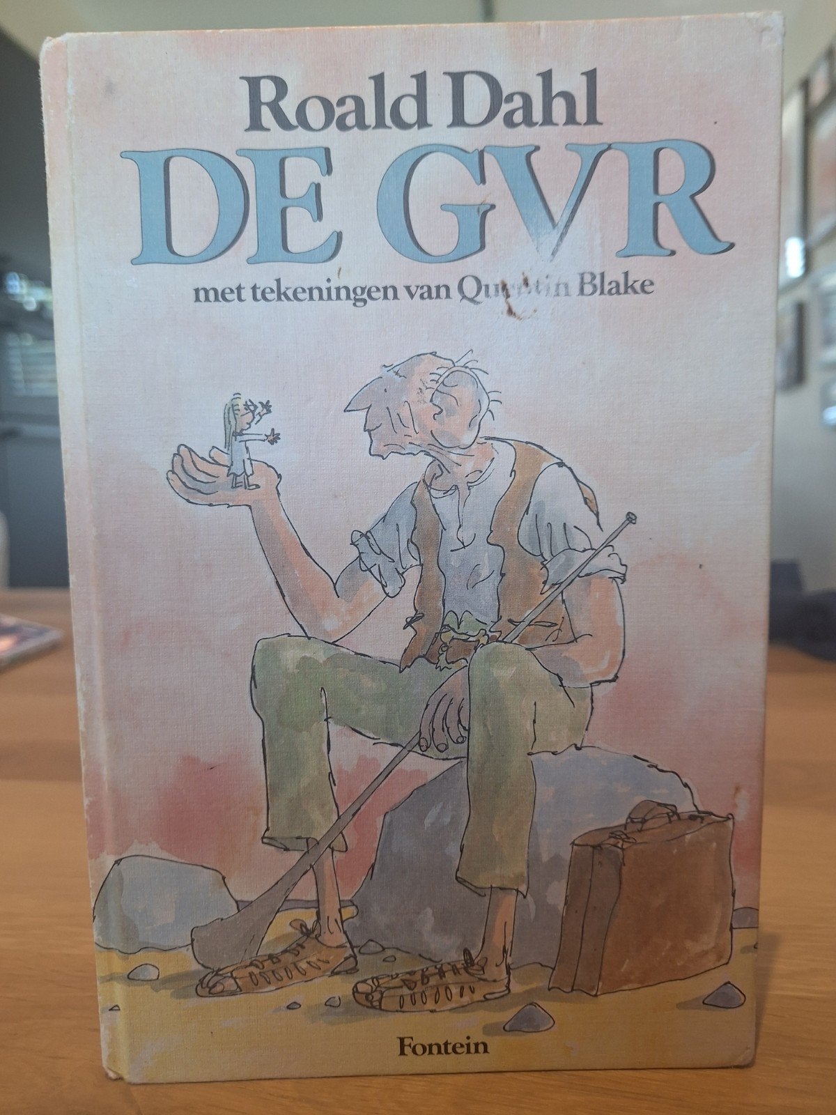 De GVR - Roald Dahl (met tekeningen van Quentin Blake), Ophalen of Verzenden, Gelezen, Roald Dahl, Fictie algemeen