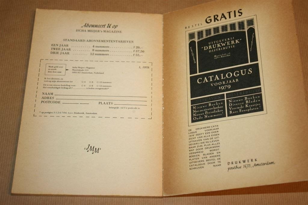 Ischa Meijer\'s Magazine No. 1, Ophalen of Verzenden, Gelezen, Verhalen