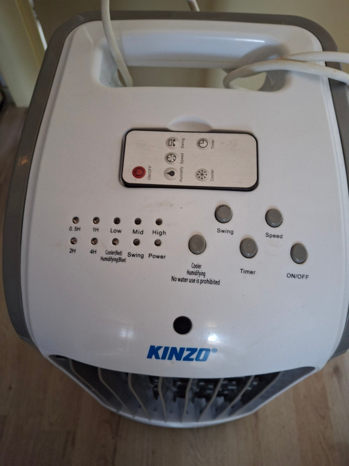 Kinzo Mobiele Airco/Luchtkoeler met Afstandsbediening, Ophalen, Gebruikt, Timer, Minder dan 60 m³
