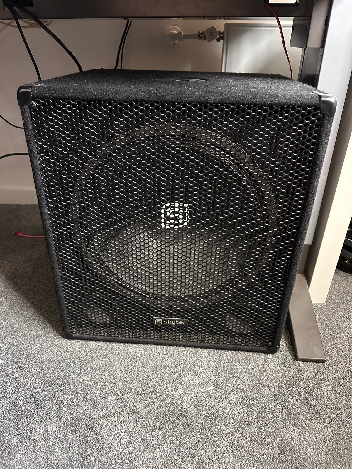 Skytec SWA15 Actieve Subwoofer 600W 15 inch, Gebruikt, Subwoofer, 120 watt of meer, Ophalen