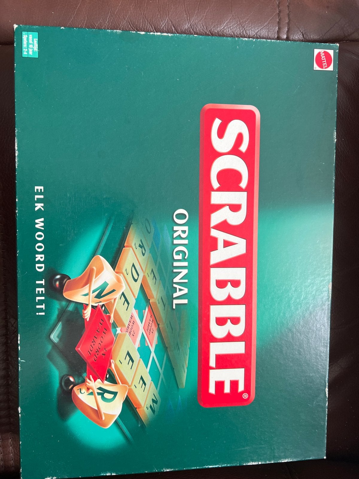 Scrabble Original Bordspel - Elk Woord Telt!, Drie of vier spelers, Ophalen of Verzenden, Gebruikt