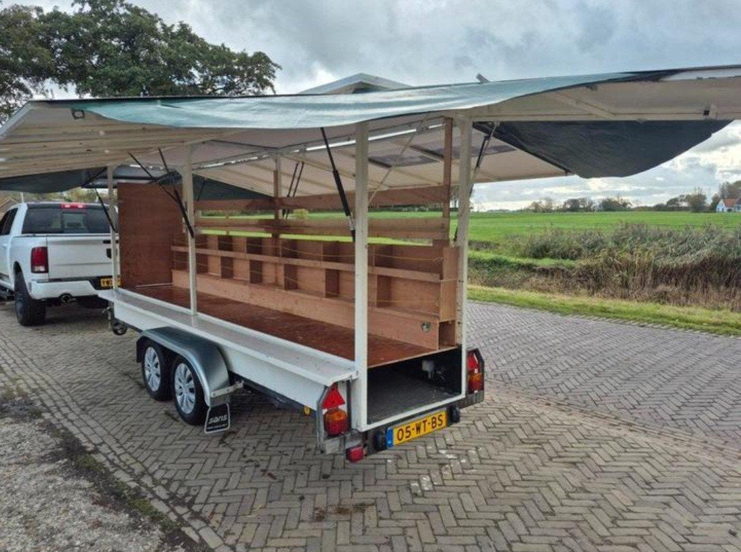 Techau Verkoopwagen / Marktkraam - Ideaal voor evenementen, Ophalen, Gebruikt