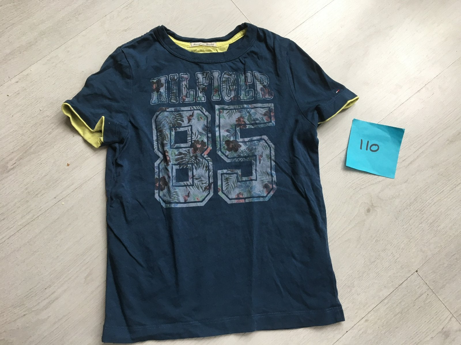 Tommy Hilfiger shirt maat 110, Kinderen en Baby's, Kinderkleding | Maat 110, Ophalen, Zo goed als nieuw, Jongen, Shirt of Longsleeve