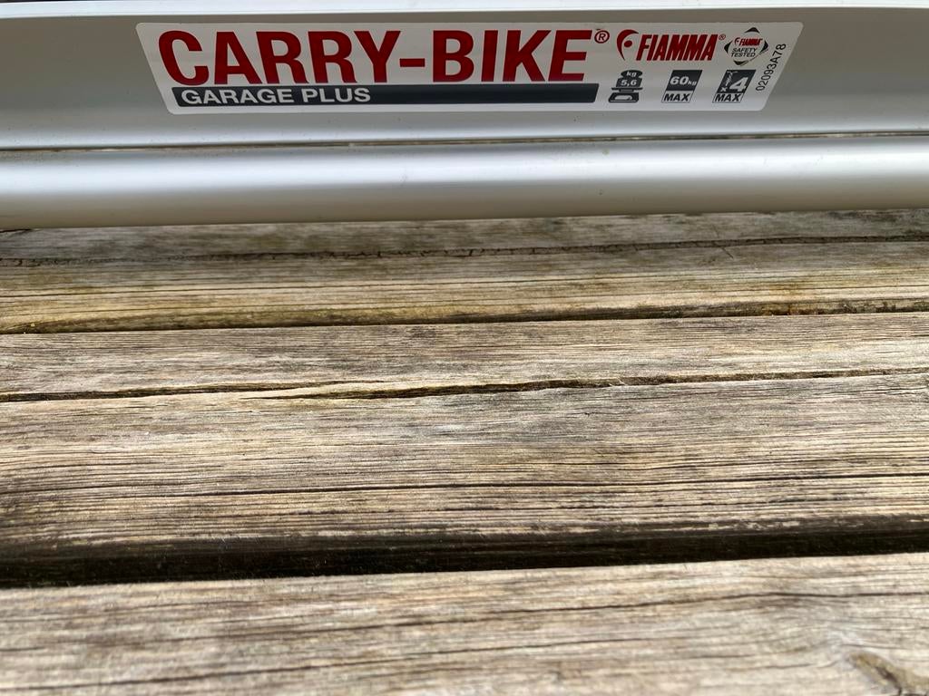 Fiamma Carry-Bike Garage Plus fietsendrager ONDERDEEL, Ophalen of Verzenden, 2 fietsen, Gebruikt, Achterklepdrager