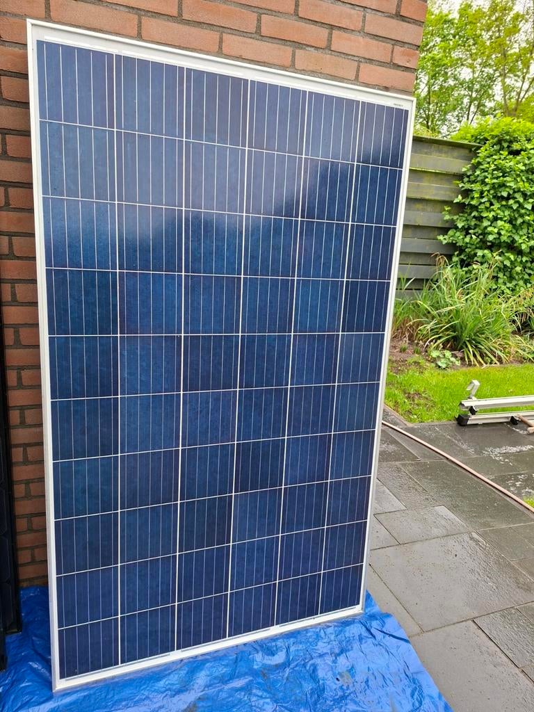 JA solar 5 zonnepanelen, Ophalen