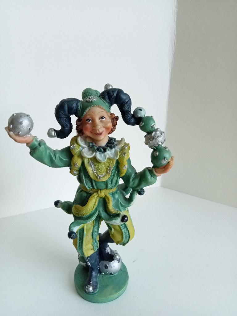 harlekijn beeldje vintage, Ophalen of Verzenden, Zo goed als nieuw, Overige typen