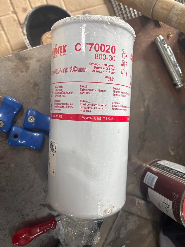 CIM-TEK CT70020 Dieselfilter, Ophalen of Verzenden, Nieuw, Universele onderdelen