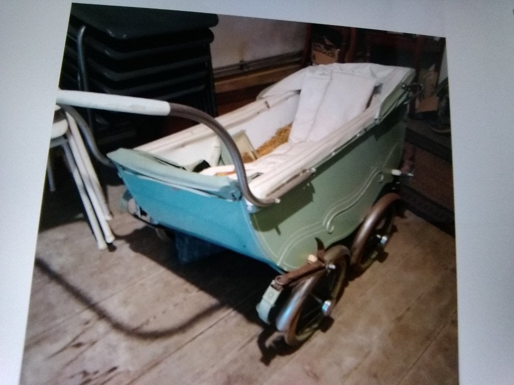 Vintage  kinderwagen 1954, Ophalen, Gebruikt, Kinderwagen, Overige merken