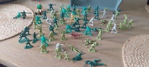 Verzameling "oude" soldaatjes, Ophalen of Verzenden, Gebruikt