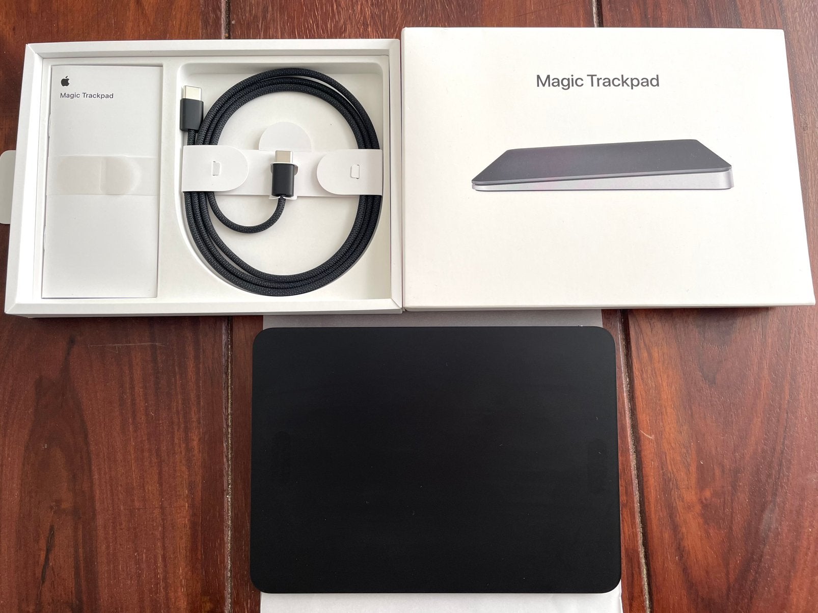 Apple Magic Trackpad - Black / USB-C (Like New), Computers en Software, Muizen, Ophalen of Verzenden, Zo goed als nieuw