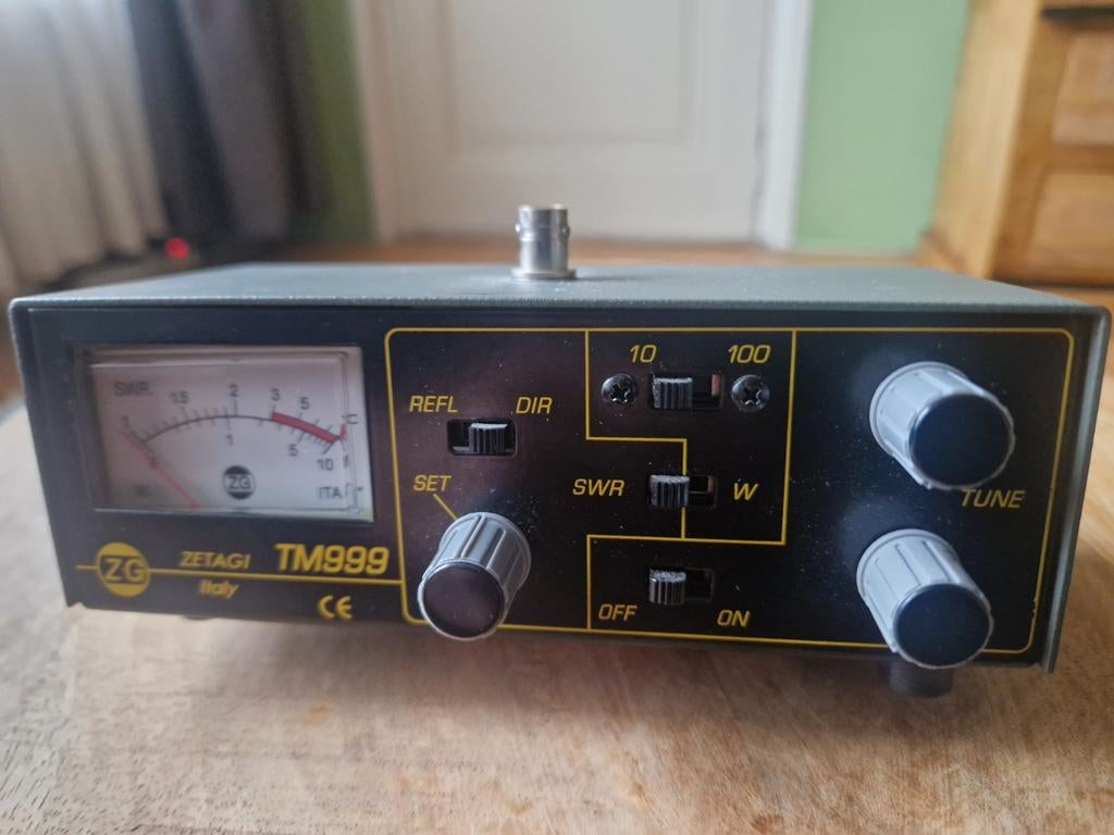 Zetagi SWR/POWER-meter, Telecommunicatie, Ophalen of Verzenden, Zo goed als nieuw