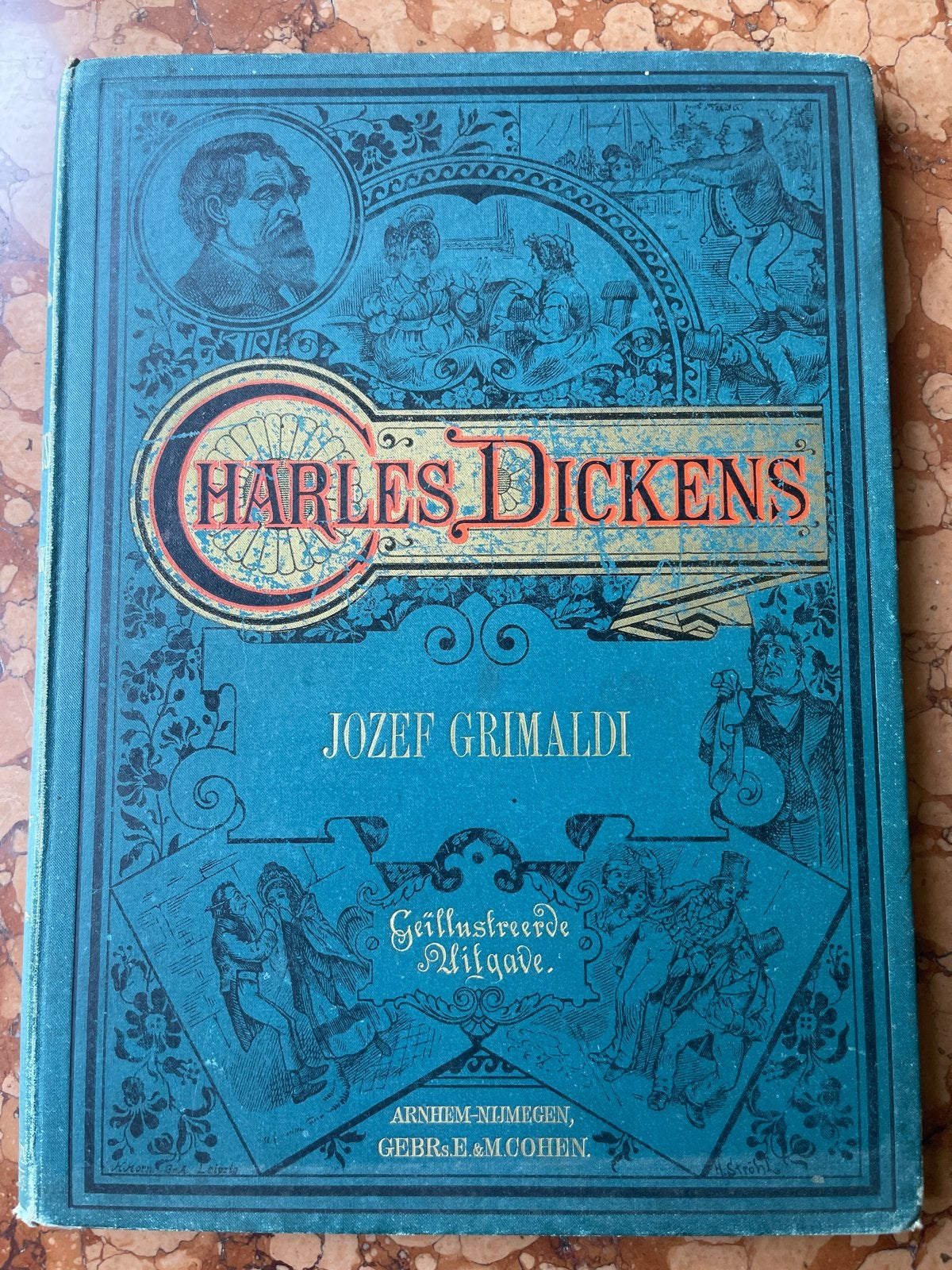 Gedenkschriften van Jozef Grimaldi door Charles Dickens, Ophalen of Verzenden, Gelezen, Nederland