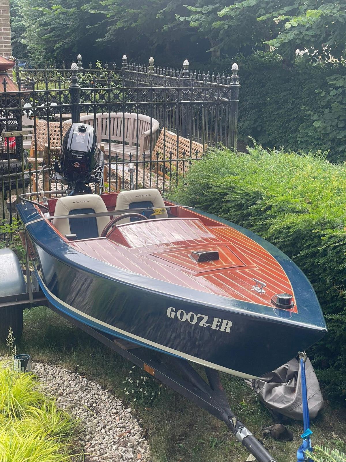 Te koop: Uniek speedbootje “Goozer” – echte blikvanger!, Watersport en Boten, Speedboten, Gebruikt, 4 m, Verzenden, 6 pk