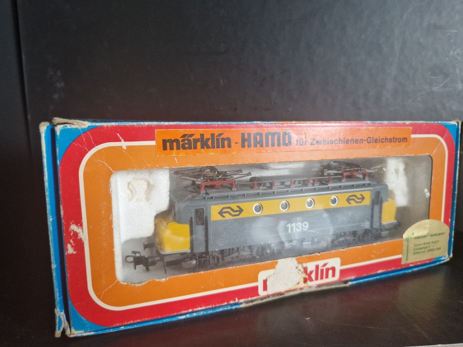 Märklin Hamo NS Locomotief 1139 Gelijkstroom, Gebruikt, Ophalen of Verzenden, NS, Märklin