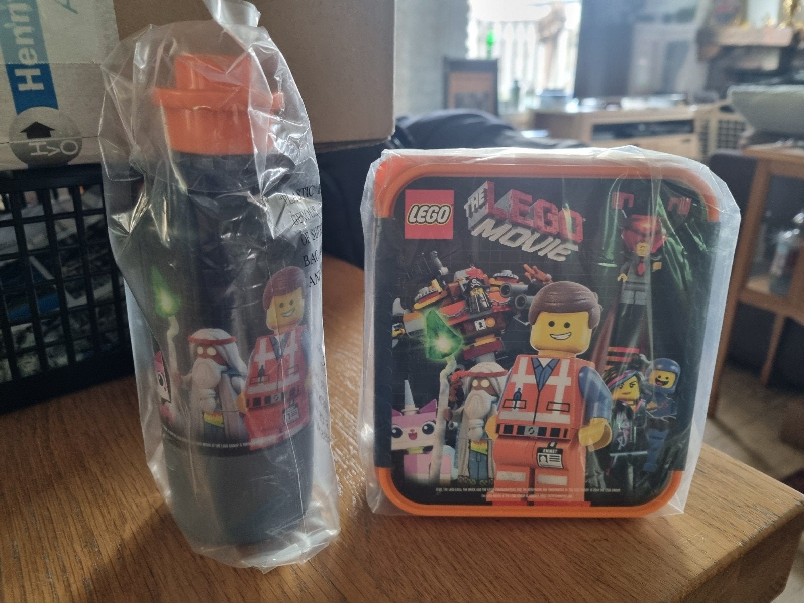 LEGO Movie drinkfles en broodtrommel, Ophalen, Nieuw