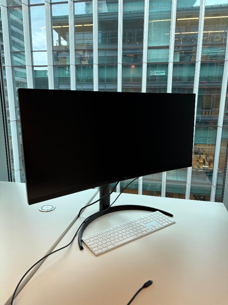 LG 34WQ75C-B Curved UltraWide QHD Monitor - Z.G.A.N., Ultrawide, HDMI, Zo goed als nieuw, 61 t/m 100 Hz