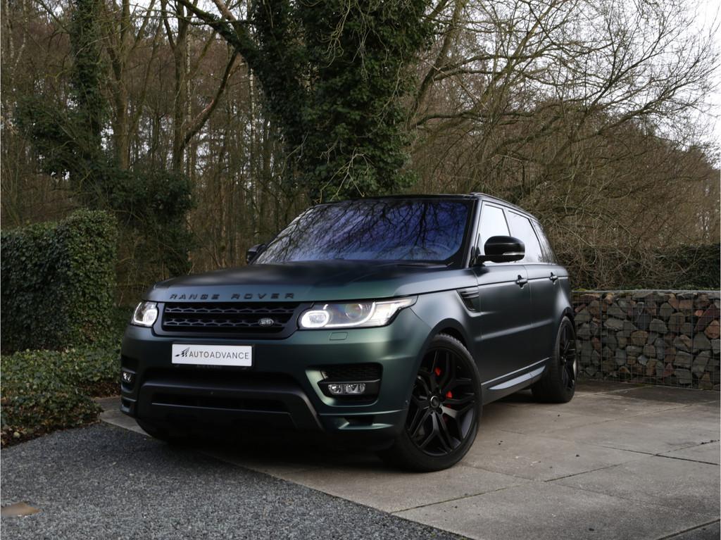 Land Rover Range Rover Sport 4.4 SDV8 Autobiography Dynamic, Auto's, Land Rover, Automaat, Gebruikt, Leder, Diesel