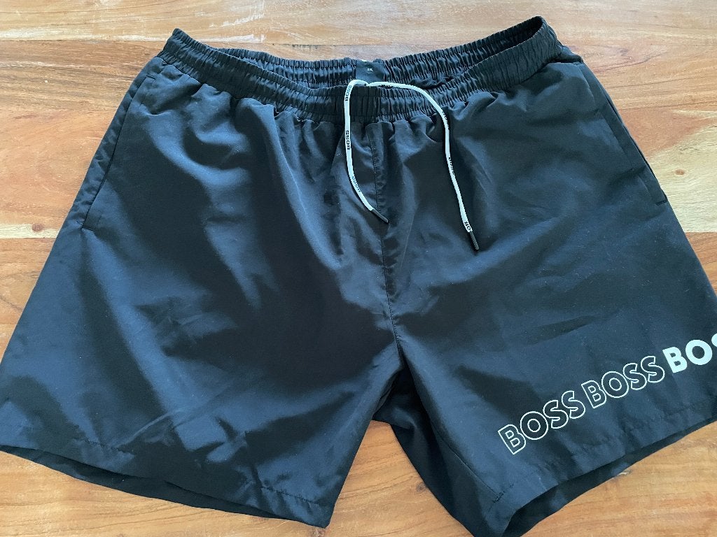 Zwemshort Hugo Boss zwart maat XXL nieuw!, Zwart, Overige maten, Ophalen of Verzenden, Hugo Boss