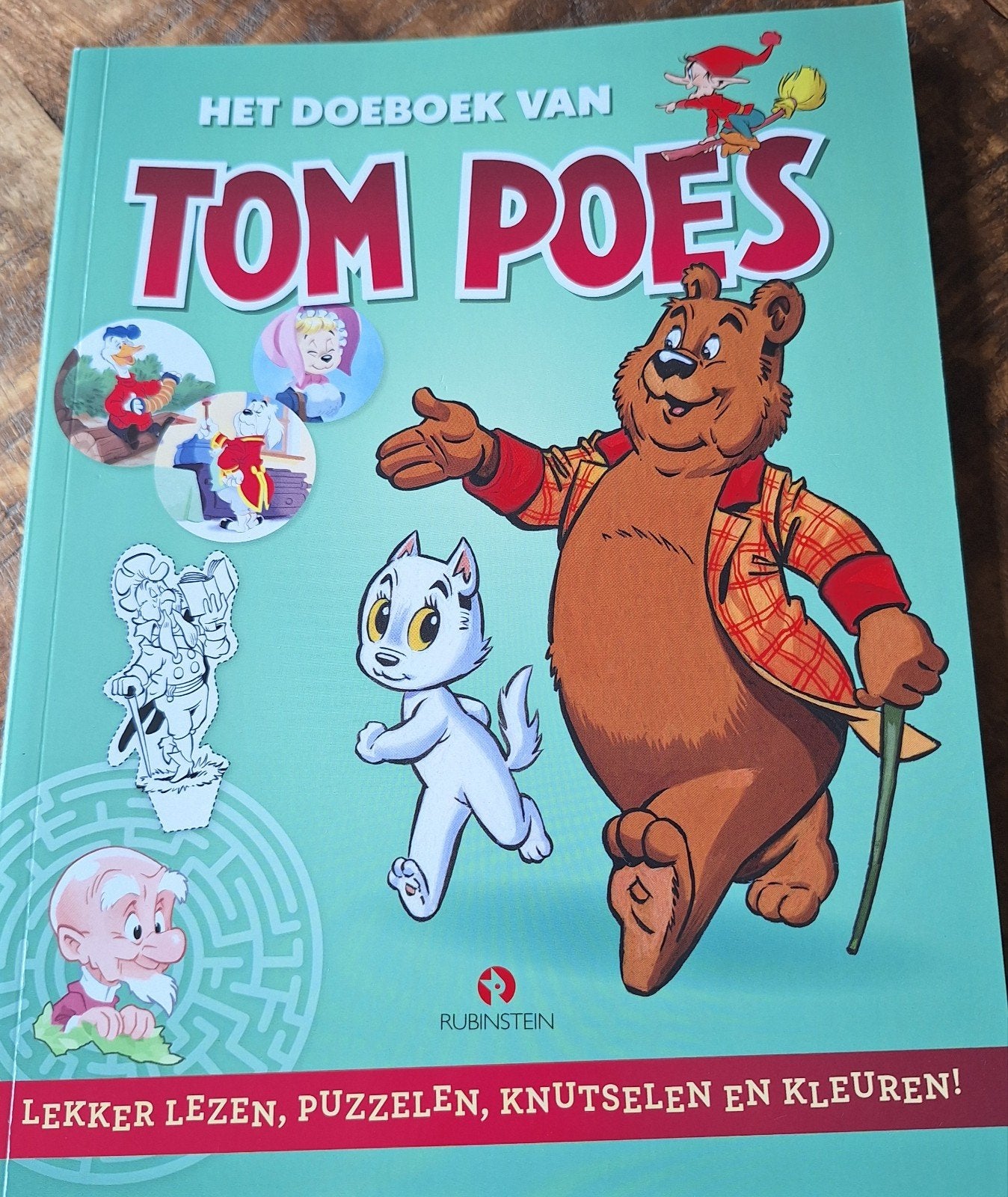 Het Doeboek van Tom Poes: Lezen, Puzzelen,Knutselen, Kleure, Ophalen of Verzenden, Zo goed als nieuw, Marten Toonder, Non-fictie