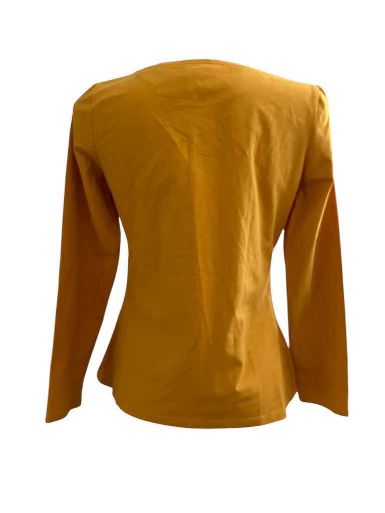 Tante Betsy shirt lange mouw M, Kleding | Dames, Maat 38/40 (M), Geel, Ophalen of Verzenden, Zo goed als nieuw