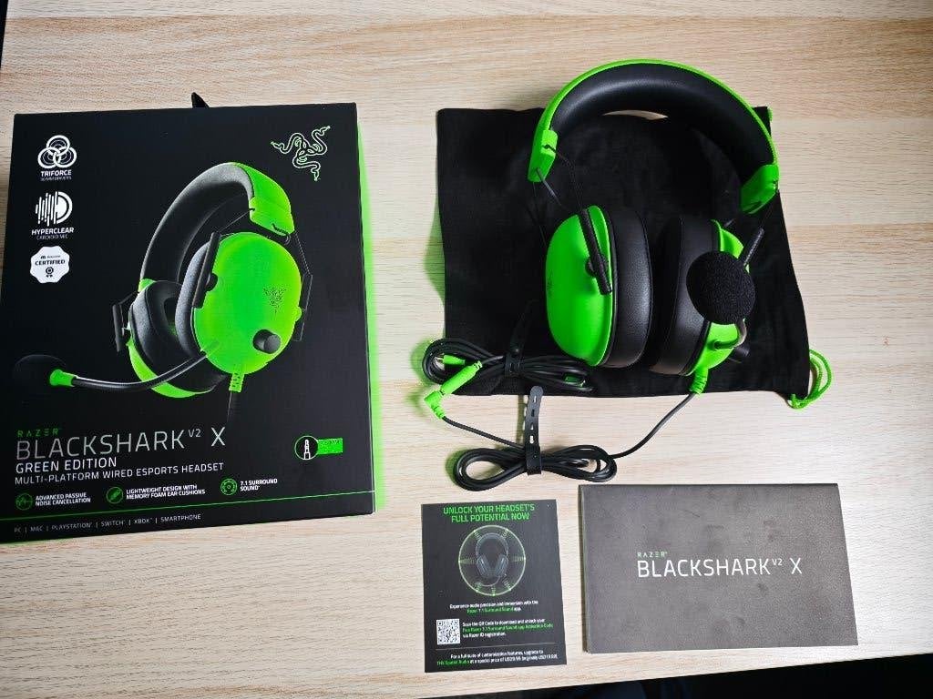 Razer Blackshark v2 X Headphones, Computers en Software, Headsets, Ophalen, Nieuw, Razer, Over-ear