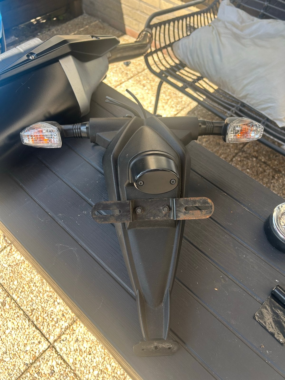 Originele kentekenhouder Kawasaki Z750, Ophalen of Verzenden, Gebruikt