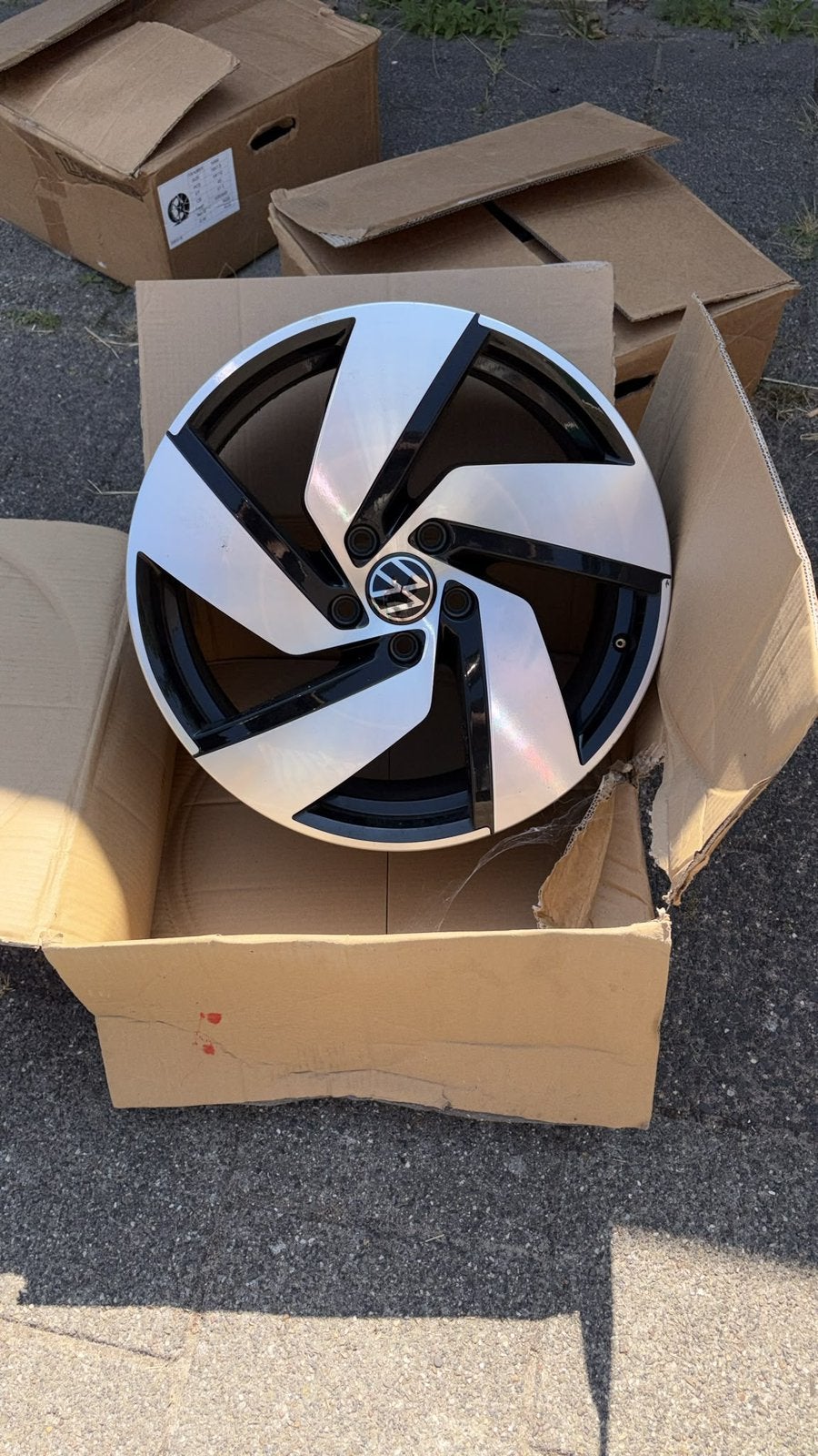 Golf 8 gti velgen 4stuks, Auto diversen, Ophalen of Verzenden, Zo goed als nieuw