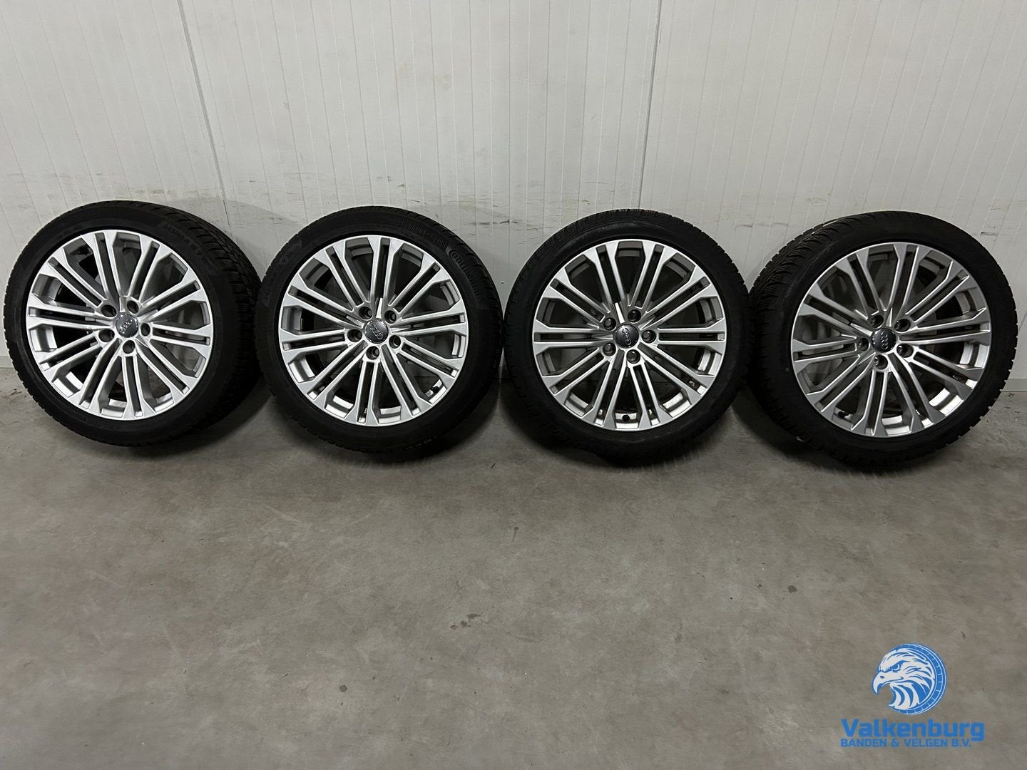 6mm! Originele Audi A5 B9 8W 18 inch velgen 5x112 winterband, 18 inch, -, -, Banden en Velgen