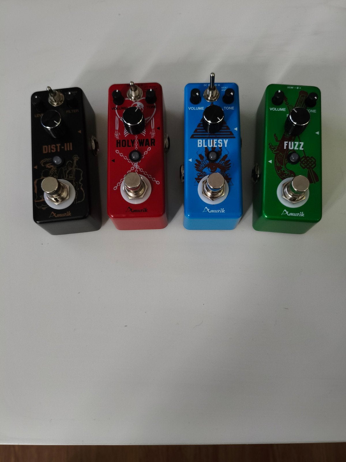 Amuzik (door Rowin) Distortion & Overdrive effectpedalen, Ophalen of Verzenden, Nieuw