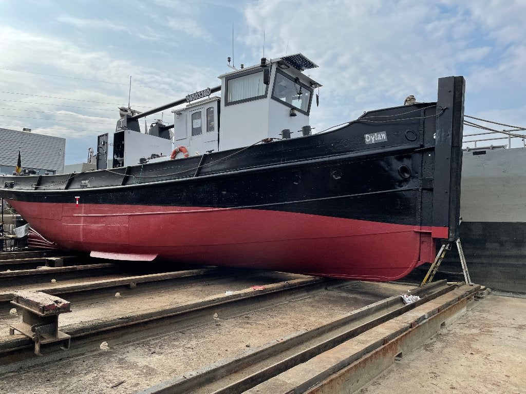 Sleepboot Duwboot beroepsvaart met geldige CVO, Ophalen, Gebruikt, Sleepboot, 10 tot 25 meter
