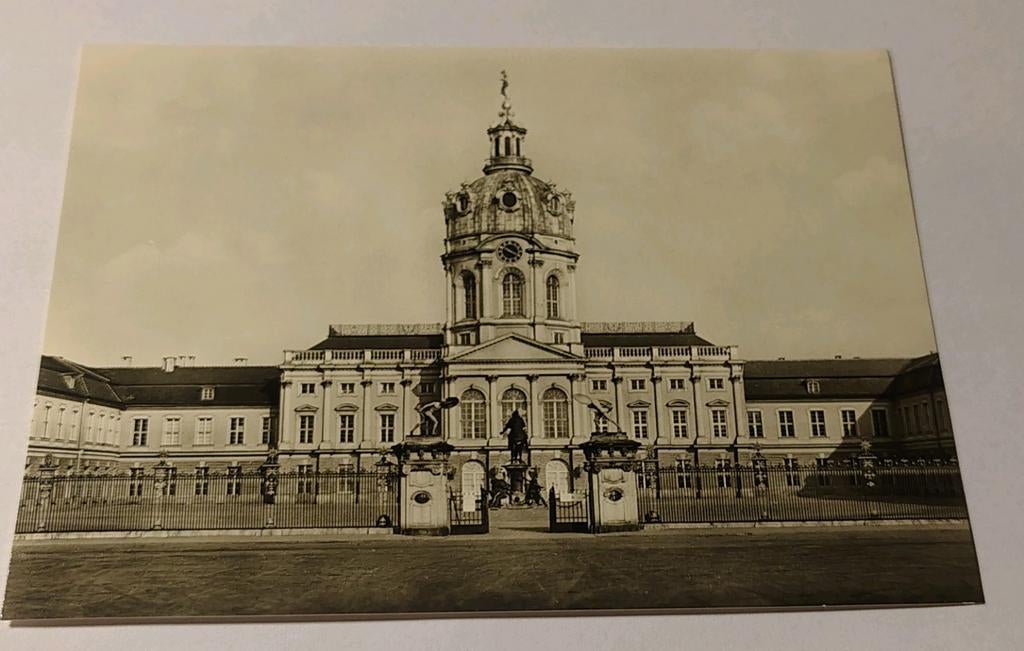 Duitsland Schloß Charlottenburg Mittelbau v. Nering 1695, Ophalen of Verzenden