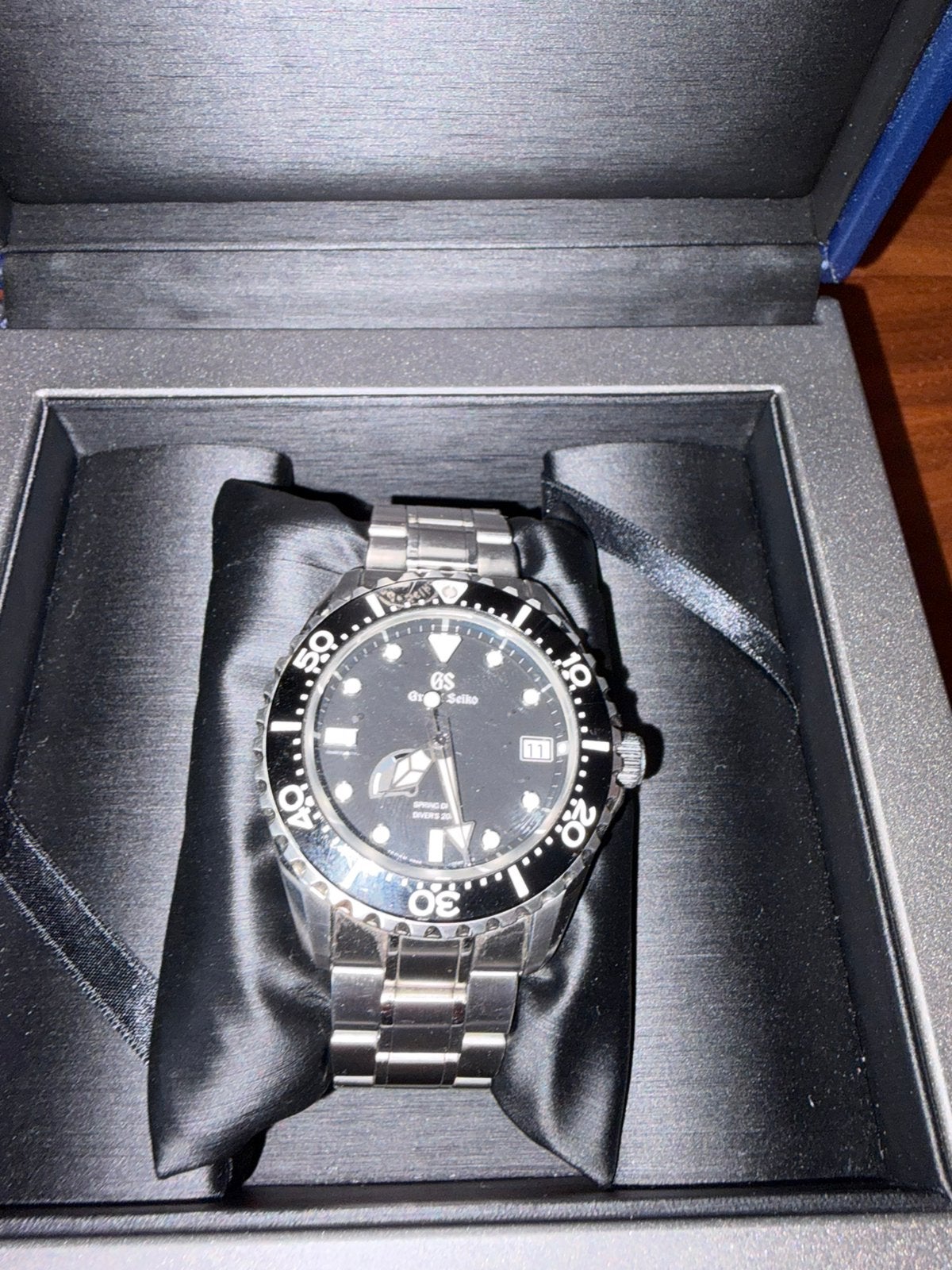 Prachtige Grand Seiko SBGA461 Diver Spring Drive (Full Set), Sieraden, Tassen en Uiterlijk, Horloges | Heren, Ophalen, Staal, Seiko