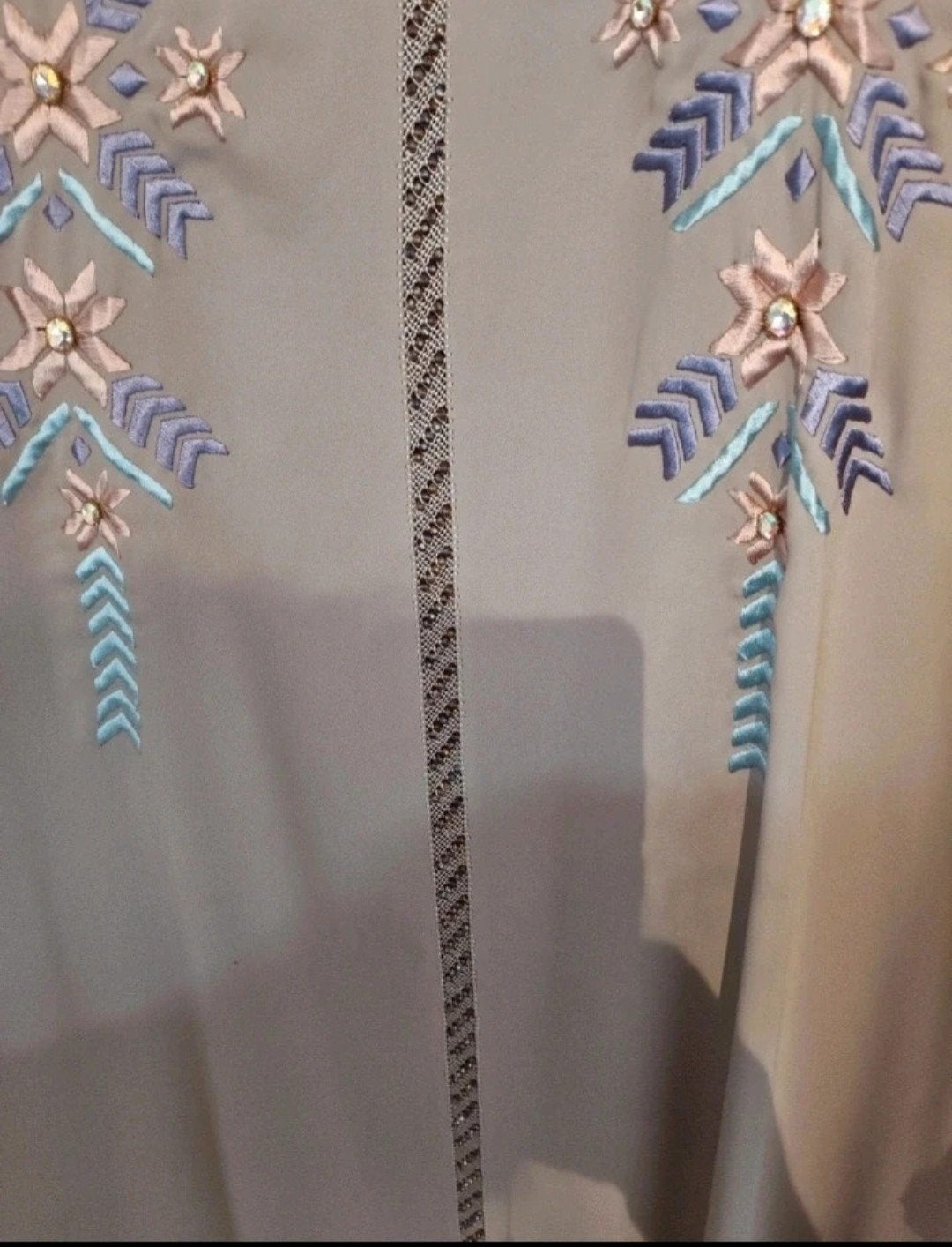 Kaftan set moeder en dochter - bewerkt met randa en tarz, Verzenden, Gedragen