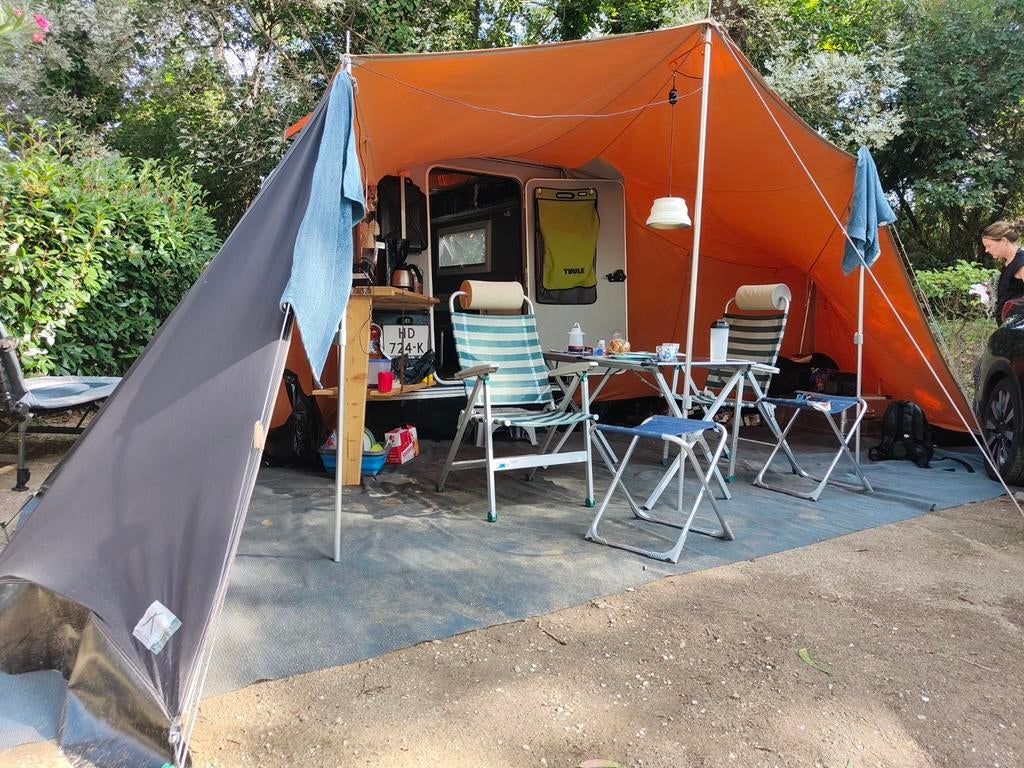 Originele aart kok tuareg kip shelter voortent, Caravans en Kamperen, Ophalen