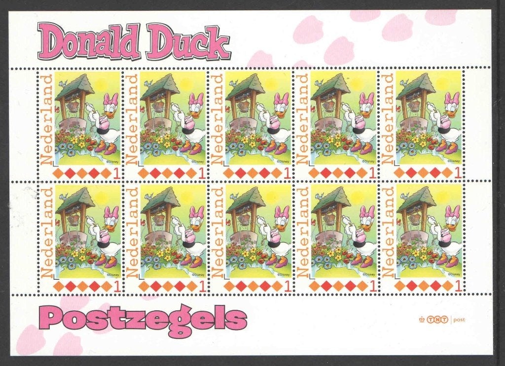 Postzegels Donald Duck, Ontdek Duckstad: Vel 31, Ophalen of Verzenden, Na 1940, Postfris
