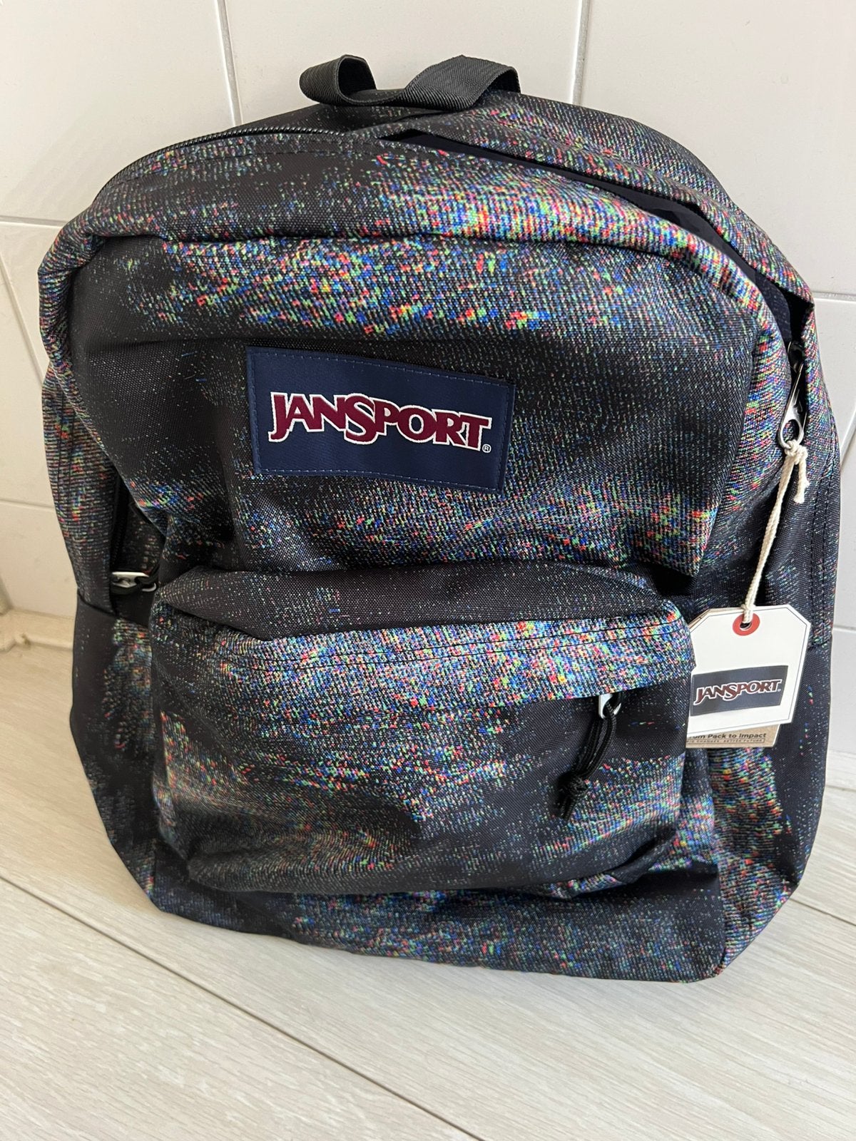 Jansport, Ophalen of Verzenden, Nieuw, Zwart, Rugtas