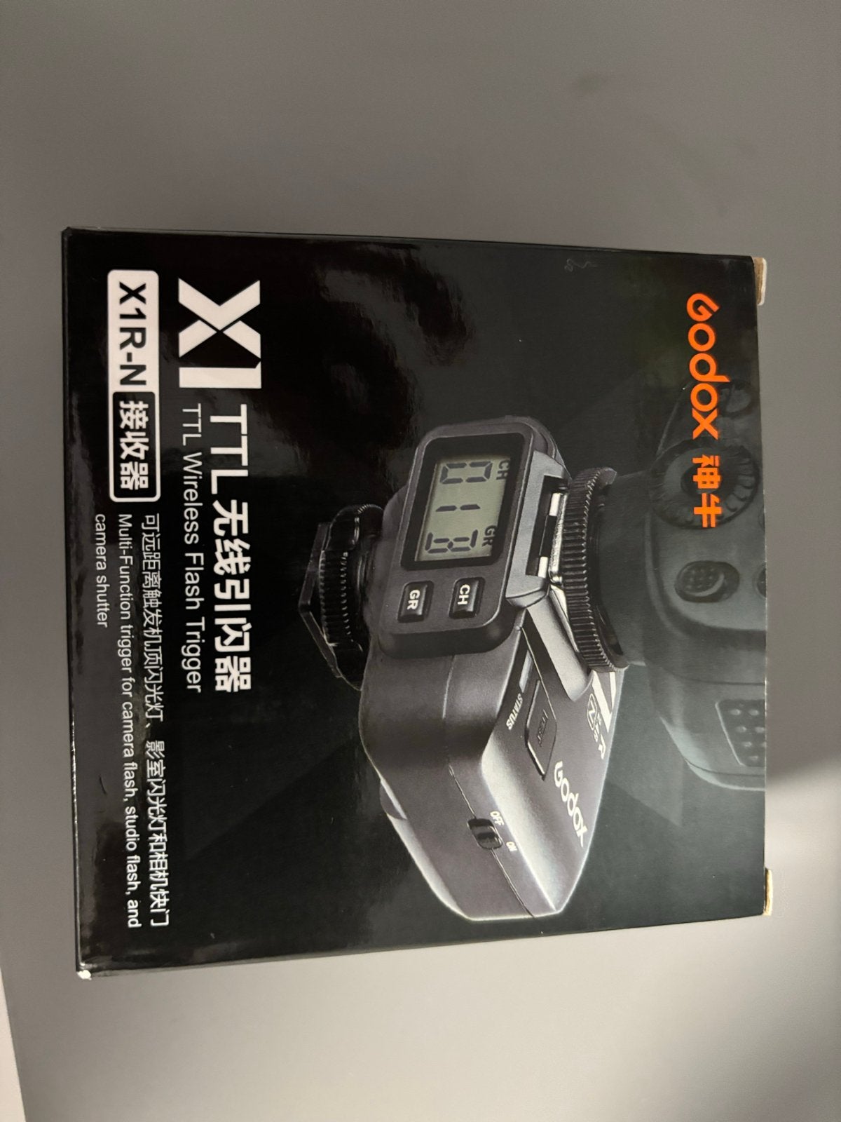 Godox X1R-N Wireless Flash Trigger voor Nikon, Zo goed als nieuw, Trigger/ontvanger, Ophalen, Nikon