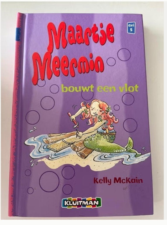 Maartje Meermin bouwt een vlot - AVI 5 kinderboek, Boeken, Ophalen of Verzenden, Zo goed als nieuw