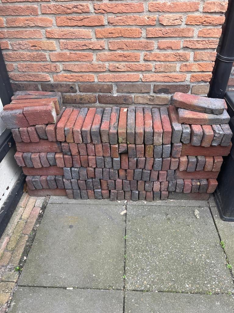 178 Gebakken metselstenen + 1 gebroken steen, Ophalen of Verzenden, Nieuw, Bakstenen