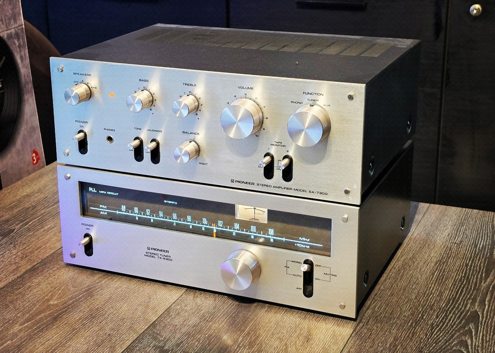 PIONEER SA-7300 TX-5300 ︎ GARANTIE ︎ ONDERHOUDEN ︎ PHONO, Audio, Tv en Foto, Versterkers en Receivers, Pioneer, Pioneer SA7300 TX5300 set
