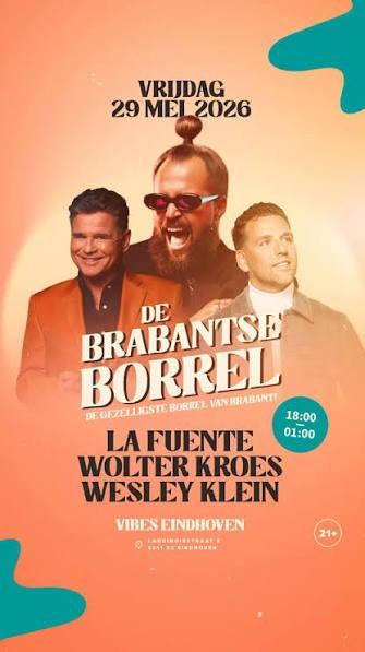 De Brabantse Borrel - Festival Ticket - VRIJDAG 29 Mei, Eén persoon