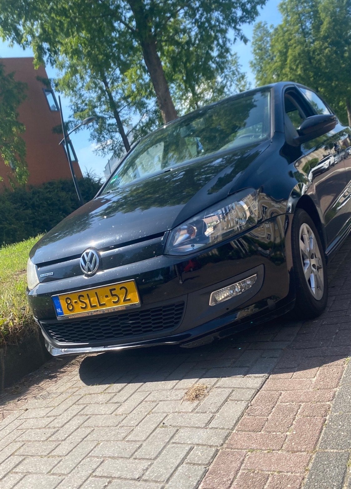 VW Polo 1.2 TDI 55KW, 2013 Zwart, Voorwielaandrijving, 74 pk, 1199 cc, 96 €/maand