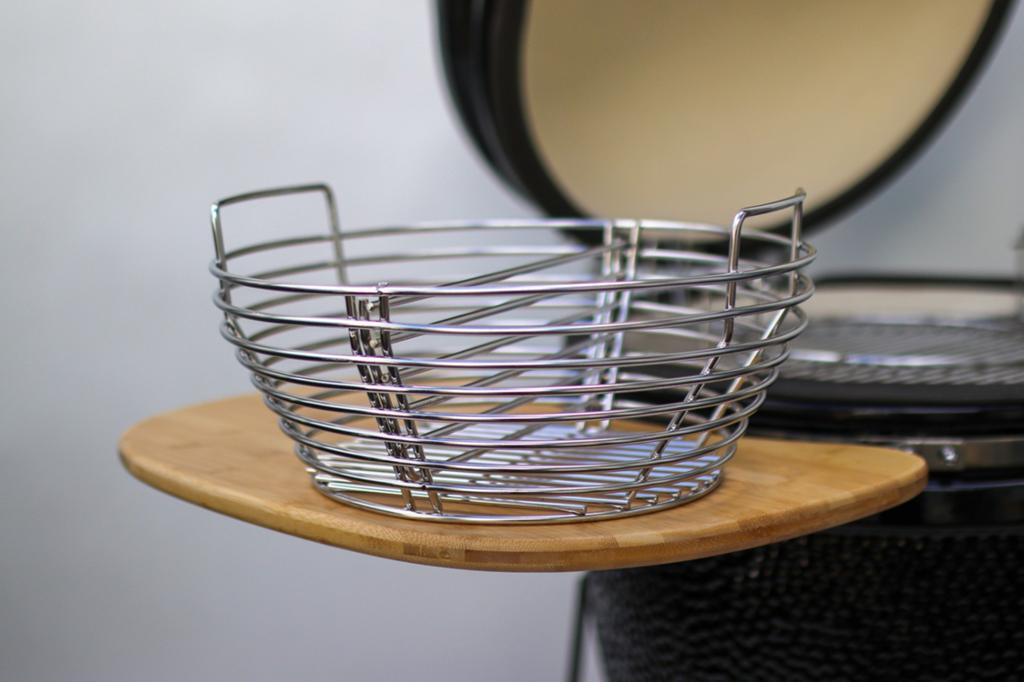 Nieuwe Kamado BBQ Keramische Grill - Zwart 19, 22 en 24 inch, Tuin en Terras, Houtskoolbarbecues, Ophalen, Nieuw, Onbekend